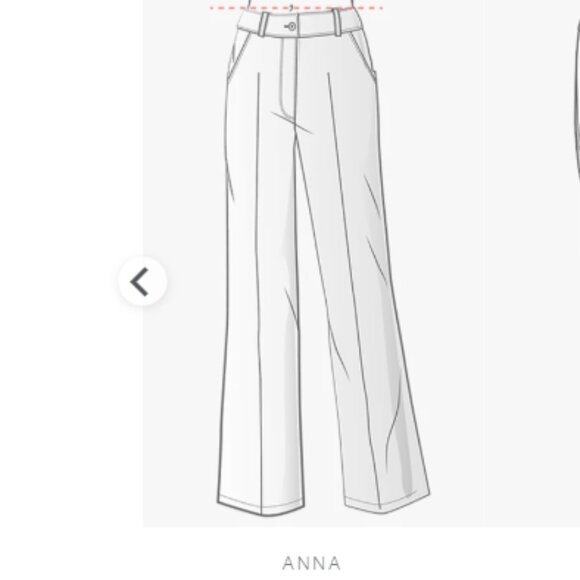 Olsen Europe - Natural Wide Leg Relaxed Anna Pant - 14 - CO China - Picture 11 of 12